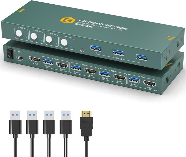 USB3.0 KVM Switch HDMI