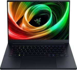Razer Blade 14 (2025) Gaming Laptop: NVIDIA GeForce RTX 5070 – AMD Ryzen AI 9 365 CPU – 3K 120Hz OLED Display – 64GB LPDDR5X RAM – 2TB SSD – Thin & Lightweight – Chroma RGB – Windows – Black