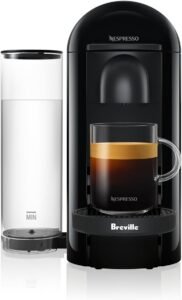 Nespresso Vertuo Plus Coffee and Espresso Maker by Breville, Ink Black