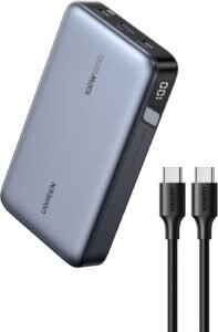 UGREEN Nexode 20000mAh 100W USB-C Power Bank with Digital Display