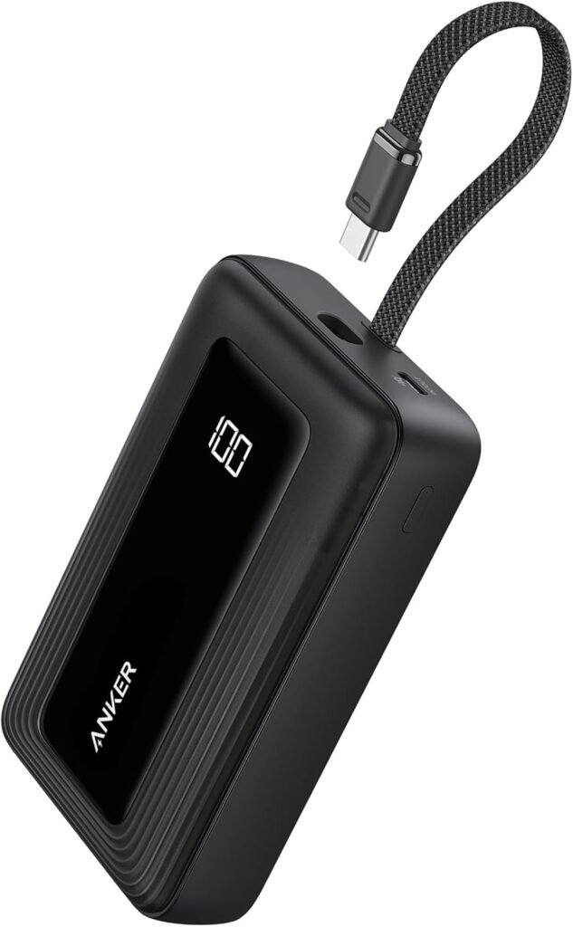 Anker Zolo 20,000mAh 45W Portable Charger with Built-in USB-C