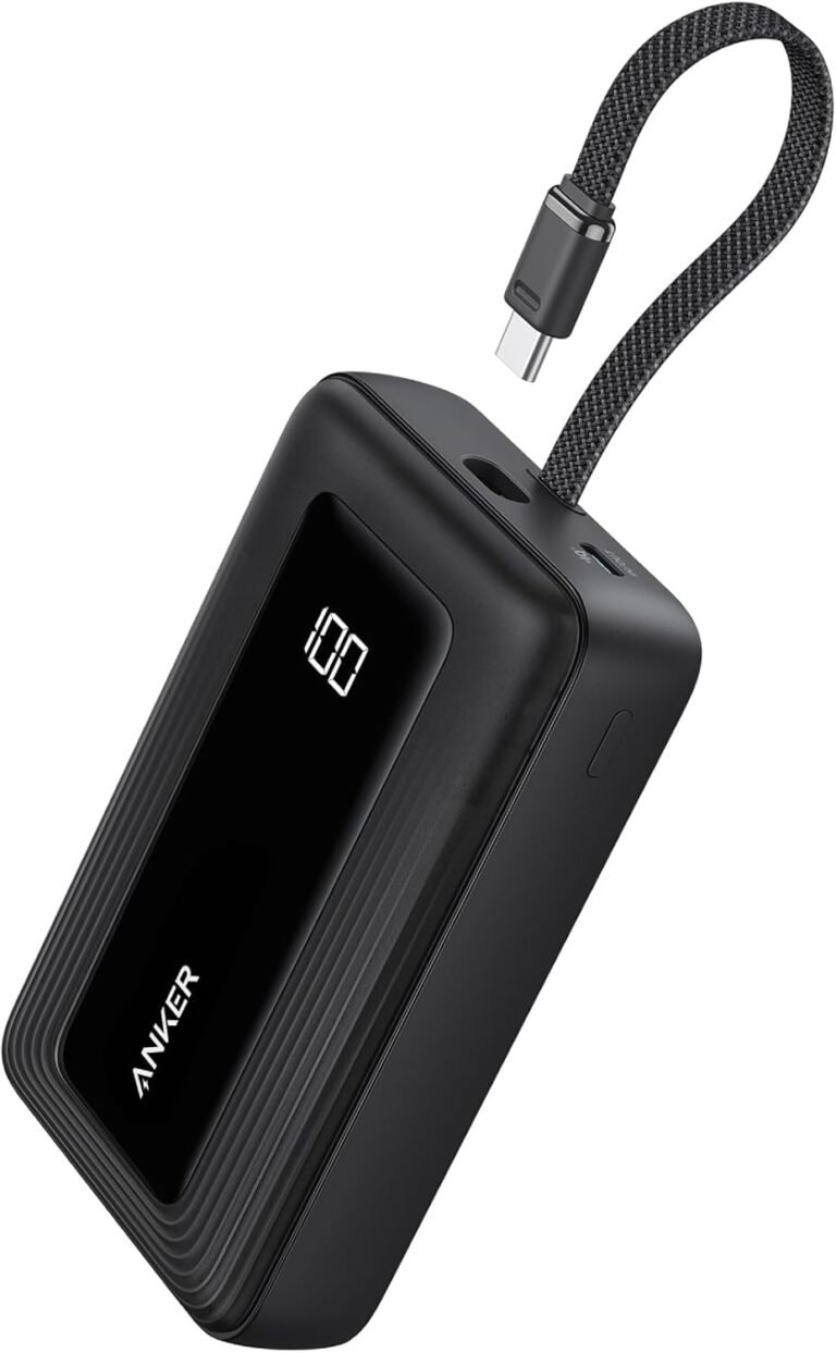 Anker Zolo 20,000mAh 45W Portable Charger with Built-in USB-C