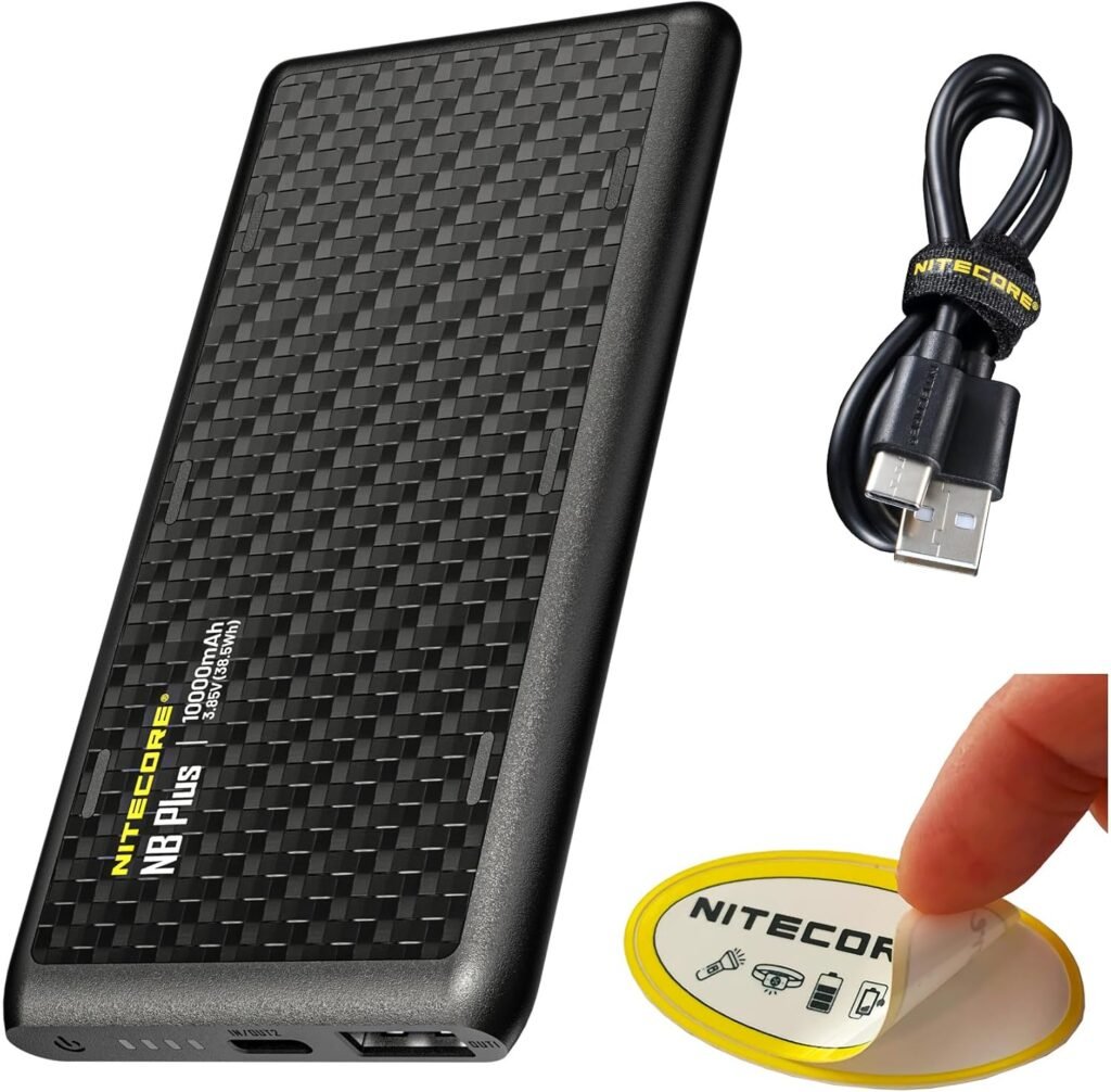 Nitecore NB Plus 10,000mAh USB-C/A Power Bank